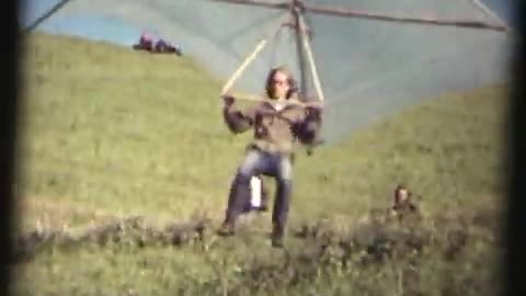 70's Homemade Hang Glider