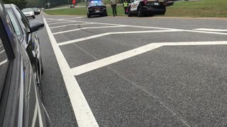 Police Flip Suspect's Car in Chase
