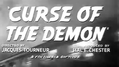 CURSE OF THE DEMON (1957) Dana Andrews movie trailer