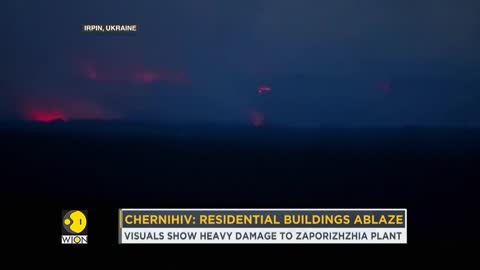 Reports- Ukraine shoots down Russian jet - Residential buildings burn following the plane crash