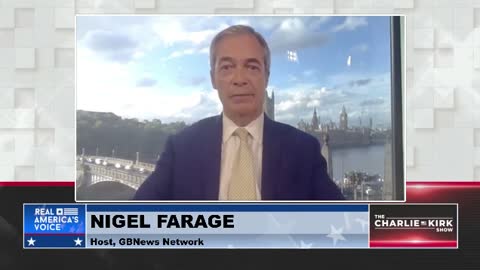 British broadcaster and former politician Nigel Garage joins Charlie Kirk to discuss UK's new PM