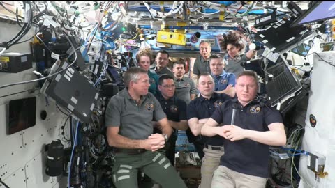 Expedition 69-70 International Space Station Change of Command Ceremony Sept 26-2023