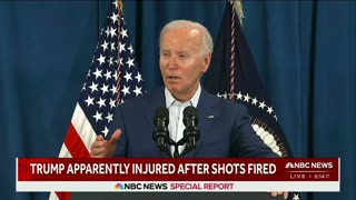Biden Responds to Trump Shooting, Falls Short of Calling it an Assassination Attempt