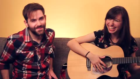 I Will - The Beatles (Cover by Katie Ferrara and Charles McDonald)