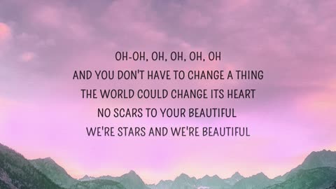 Alessia Cara - Beauty is pain (Scars To Your Beautiful) (Lyrics)