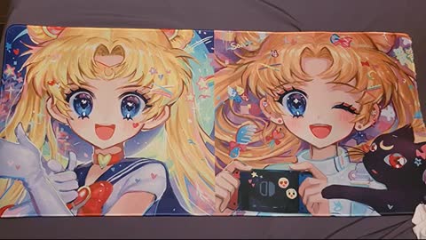 Review: Japanese Anime Extended Gaming Mouse Pad Large Size, Cute Kawaii Manga Desk Mat, Art Ru...