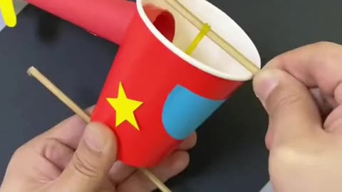 Smart Crafts _ children's handicrafts with papercup