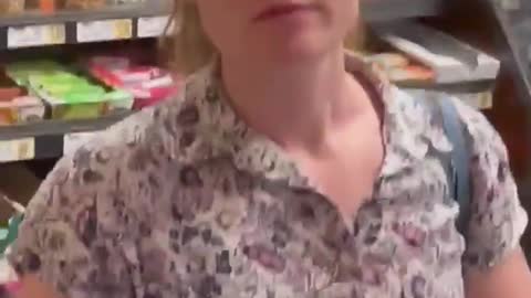 Beta Male Harasses Pregnant Woman in Grocery Store for Not Wearing Mask