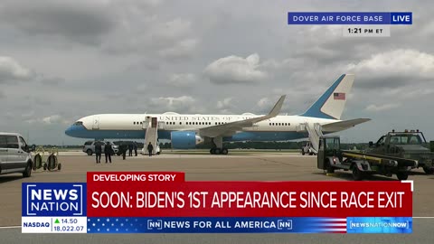 President Joe Biden returning to Washington after dropping out of race | NewsNation Now