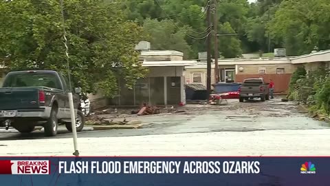 Flash flooding emergency in Arkansas after torrential rain