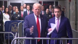 trump speaks outside court 16th may 2024