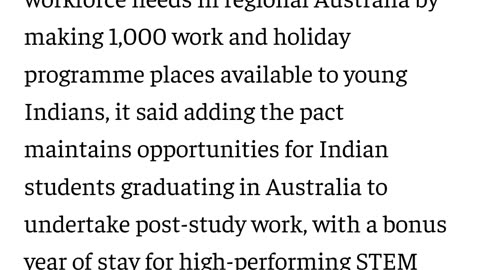 Australia Work permit for Indians - Good news for Australia work permit