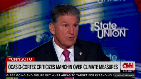 Manchin Bucks Ocasio-Cortez's Claim