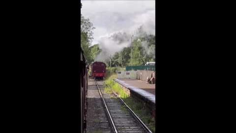 Wirksworth Railway Time lapse x100