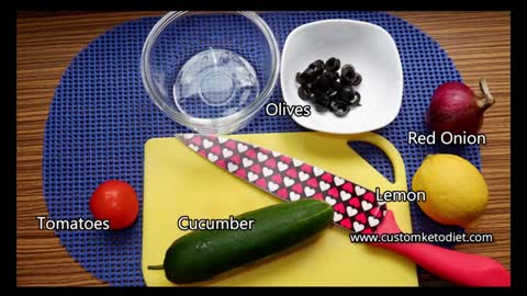 Diet recipe 61: Keto Chicken and Cucumber Salad