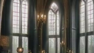 Gothic Interior | Gothic Mansion | Digital Art | AI Art #gothicinterior