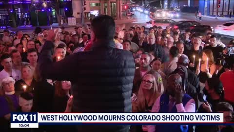 West Hollywood mourns those killed in Colorado Springs shooting