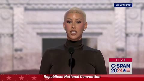 Amber Rose Speaks at the RNC [Night 1]
