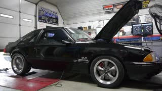 The Black Foxbody Mustang LX Hatchback