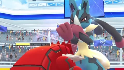 Pokémon Go: Mega Raid - Mega Lucario (Shiny) Gameplay