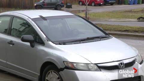 Calgary storm: Large hail smashes windows, damages cars and homes