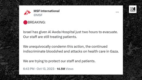 Hundreds Killed in Gaza Hospital Blast