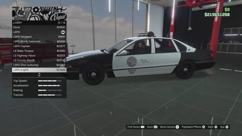 Grand Theft Auto Online - Declasse Impaler SZ Police Cruiser