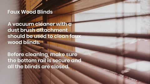 Window Blinds Cleaning Hacks