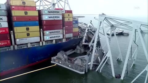 Ships escape Baltimore port after bridge collapse