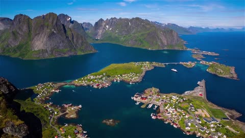 lofoten is an archipelago in the county of nordland norway