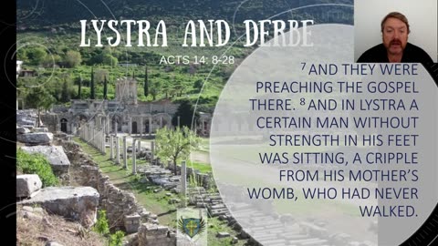 Acts 14: Paul heals a lame man, then stoned to death - Paul Woodley