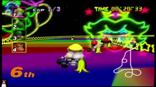 Pixie Races Mario Kart 64 Part 9