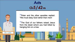 Acts Chapter 5: Read the Bible together (Better speed) View in 1080 p