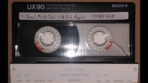 FORGOTTEN demo tape: Grand Master Trash And The Dirty Rappers RARE cassette