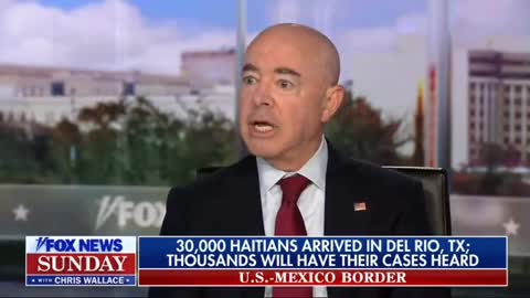 DHS Sec Mayorkas Admits At Least 12 THOUSAND Haitian Migrants Have Been Released Into The U.S.