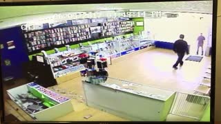 Smash and Grab Security Footage