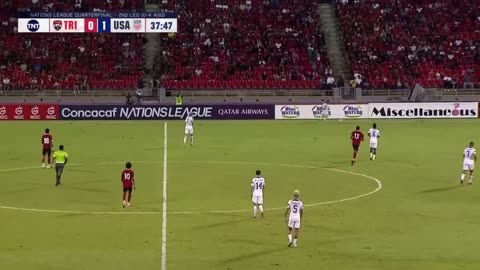 Thrilling Showdown: USA vs Trinidad & Tobago - Quarter Final Nations League Highlights!