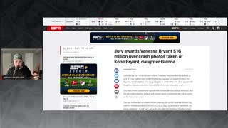 Jury awards Vanessa Bryant $16 million over crash photos taken of Kobe Bryant, daughter Gianna