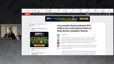 Jury awards Vanessa Bryant $16 million over crash photos taken of Kobe Bryant, daughter Gianna