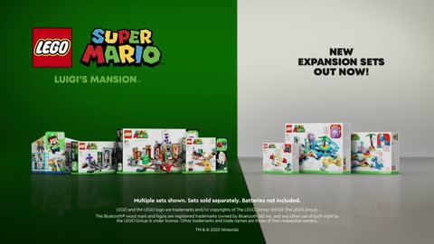 LEGO Super Mario Luigi's Mansion Sets - Official Release Trailer