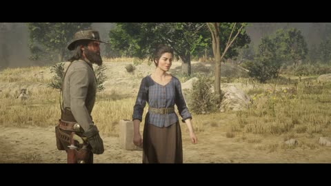 rdr2 John's girlfriend and kid come home