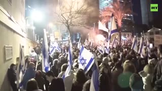 Protesters in Tel Aviv call for Israel’s government to resign