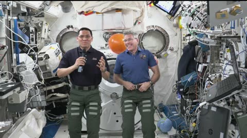Expedition 69 Space Station Crew Answers Kingfisher, Oklahoma, Student Questions