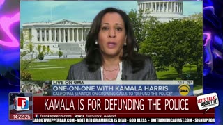 KAMALA IS FOR DEFUNDING THE POLICE