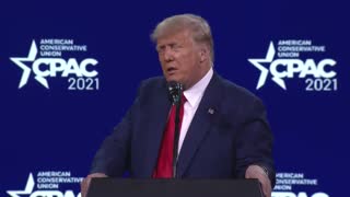 Trump: We must stand tall as the party for law abiding citizens #CPAC2021