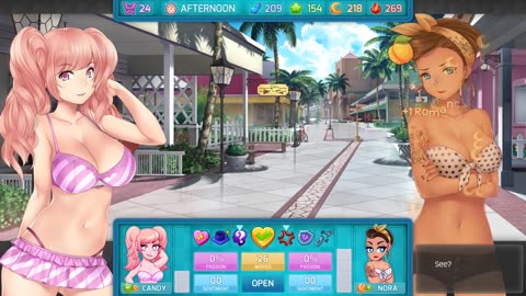candy all talk questions Huniepop 2 Double Date