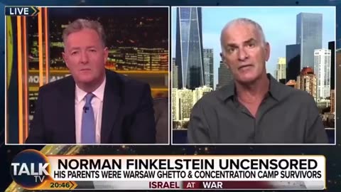 Norman Finkelstein on Piers Morgan