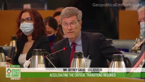 Jeffrey Sachs salienta a falta de empenho das Organizações e países