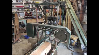 Bandsaw sawmill home made diy