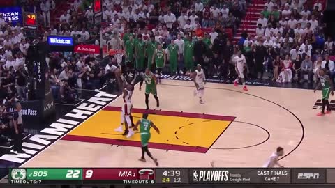 Boston Celtics vs Miami Heat 1st Qtr Game 7 highlights - May 29 - 2022